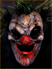 DIRTY CLOWN SLASHER MASK
