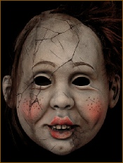 SCARY DOLL LATEX MASK