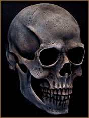 HUMAN SKULL MASK